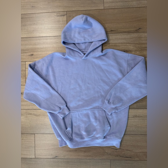 Abercrombie & Fitch Men's Essential Popover Hoodie M Medium Tall Periwinkle - Picture 2 of 2